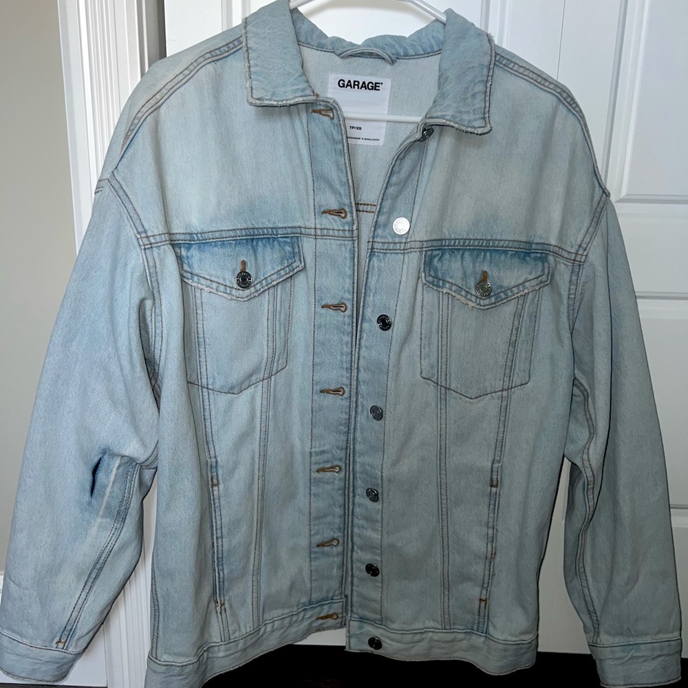 Garage Oversized Jean Jacket XS
